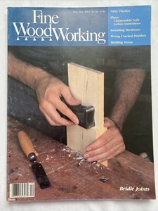 1984 Nov/Dec. Fine WoodWorking Magazine Installing Hardware/Building Door(MH328) - Picture 1 of 3
