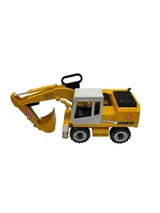 BRUDER 1/16 SCALE LIEBHERR 912 EXCAVATOR POWER SHOVEL Toy Digger Made In Germany - Foto 1 di 8