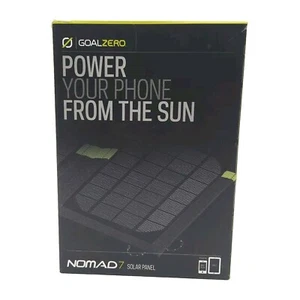 Goal Zero Nomad 7 Solar Panel Ultra-Light 7 Watts Foldable 11800 New Open Box - Picture 1 of 5