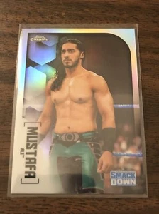 Mustafa Ali 2020 WWE Topps Chrome #4 Refractor Card - Picture 1 of 2