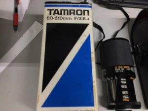 Tamron 80-210 mm, f/3.8-4, CF TELE-MACRO BBAR Zoom Lens, Adaptall 2 - Picture 1 of 5