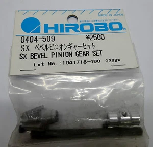 HIROBO 0404-509 SX Kegelzahnrad Set SX BEVEL PINON GEAR - Picture 1 of 1