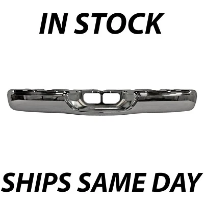 NEW Chrome - Steel Rear Step Bumper for 2000-2006 Toyota Tundra Pickup Truck Foto 1 de 4