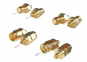 Adaptador recto 50Ω SMA-J (macho)/K (hembra) MMCX-J (macho)/K (hembra) máx. 6 GHz - Imagen 1 de 9