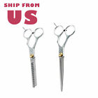 Professional Hair Cutting Thinning Scissors Set Shears Hairdressing US Stock