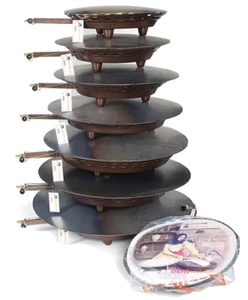 Gas Fladenbäcker Pancacke Oven Crepe Gazli Katmer Yufka Sac Gözleme Ø50 cm NUEVO - Imagen 1 de 9