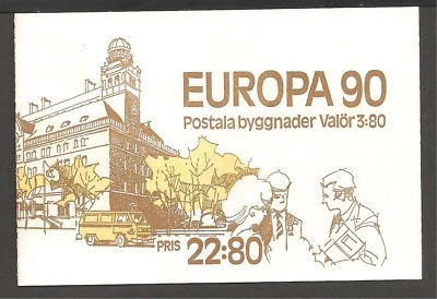 Sweden #1812a VF MNH BLKT - 1990 Sollebrunn, 1985 & Vasteras, 1956 / EUROPA  - Image 1 of 2