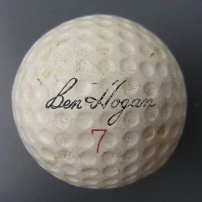 Hogan Construction Ben Hogan Signature Golf Ball AVG Condition Unlisted - Image 1 of 3