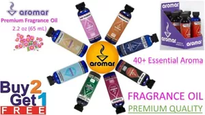 Aromar Essential Fragrance Oils 65 ml Bottle Premium Aromatherapy Oil USA Made - Picture 1 of 12