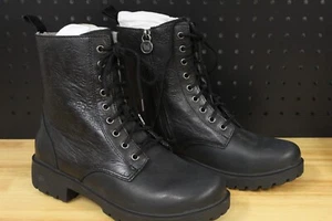 Alegria Leather Warm Lined Lace-Up Boots-Ari-Class Act (Black)-EU39 (9)-A549795 - Picture 1 of 5