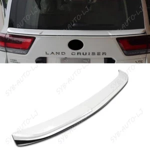 For Land Cruiser LC300 2022-2024 t White Rear Trunk Spoiler Tail Wing Trunk Lip - Picture 1 of 4