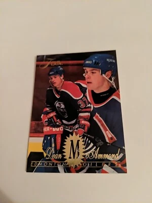 1994-95 94/95 Fleer Flair #59 Dean McAmmond Edmonton Oilers  - Image 1 of 2