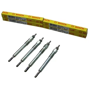 4 Bosch Glow Plugs for Rodeo TFR55 TFS55 90~03 Turbo Diesel 4cyl 4JB1-T 2.8L - Picture 1 of 1