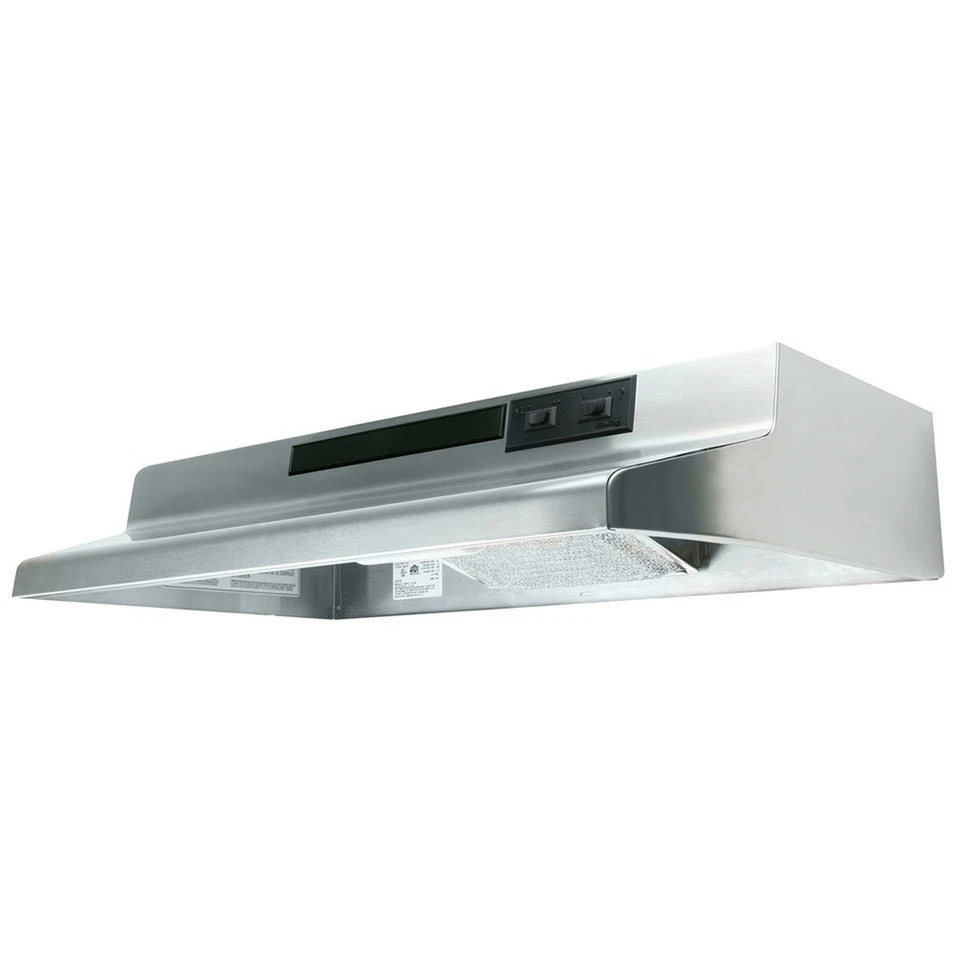 Air King AV142 180 CFM 42"W 2-Speed Under Cabinet Range Hood - Stainless Steel - Image 1 of 1