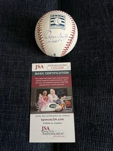 Ozzie Smith Signed Official League Baseball w/ Inscription HOF 02 JSA Auto - Picture 1 of 2