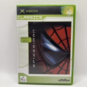 Spider-Man Microsoft Xbox Classics Original PAL Game Complete With Manual  - Picture 1 of 4