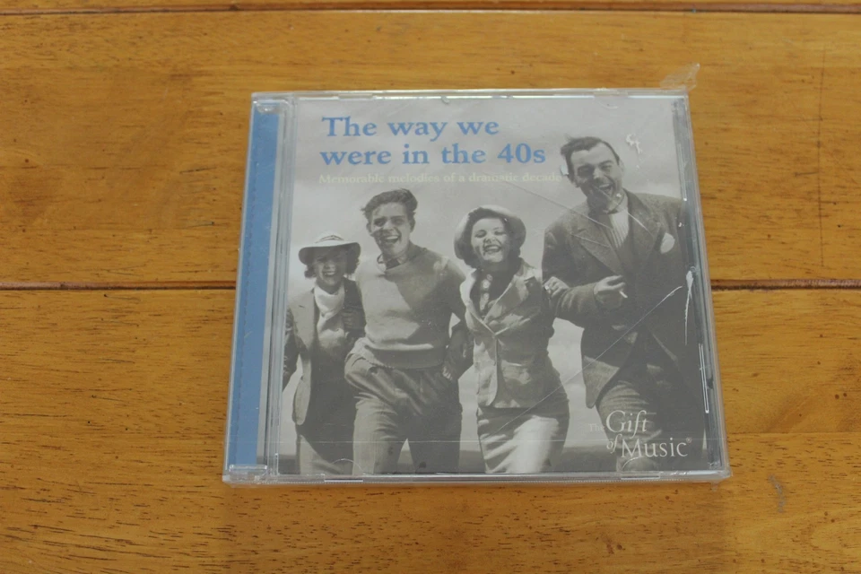 Vintage CD The Way We Were In The 40s Gift Of Music Compilation 2004 Jazz Swing Foto 1 de 2