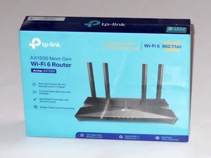 TP-LINK Archer AX1500 WiFi 6 Dual-Band Wireless Wi-Fi Router — NEW — FREE Ship - Picture 1 of 3