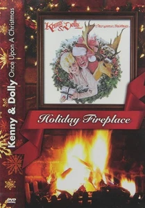 KENNY & DOLLY - ONCE UPON A XMAS:HOLIDAY FIREPLACE - DVD (DVD) Parton - Picture 1 of 2