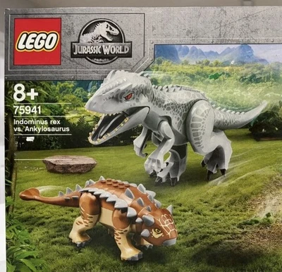 LEGO Jurassic World Indominus Rex vs Ankylosaurus 75941 solo dinosaurios Foto 1 de 4