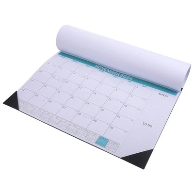 Calendrier anglais organisateur mensuel calendrier de 18 mois calendrier mural - Immagine 1 di 4