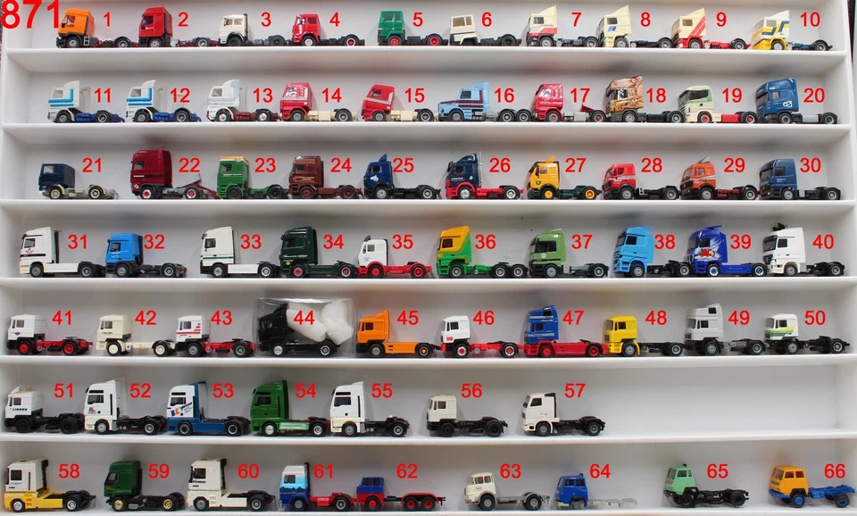 Bastelmodelle Herpa u.a. Zugmaschinen Scania, MAN, Iveco etc. 1:87 /871 - Bild 1 von 1