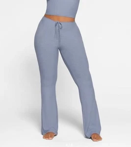 SKIMS SOFT LOUNGE Ruched Cinch Pants Slate Size 3X AP-PNT-2270 NWT - Picture 1 of 14