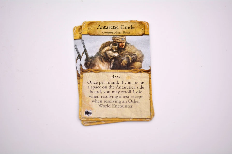 Piezas de pieza Eldrich Horror Mountains of Madness - activo único - guía antártica Foto 1 de 1