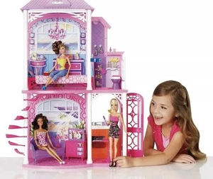 Barbie 2-Story Beach House W3155 - Picture 1 of 8