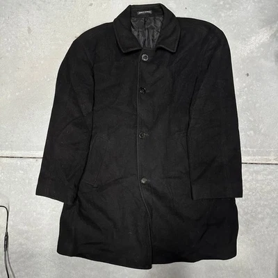 Lauren Ralph Lauren Cashmere Blend Blazer Coat Jacket Mens Size 40 Short Black - Image 1 of 4