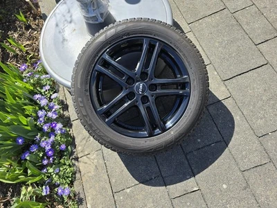 4x Winterräder 205/55R16 91H auf Alufelgen für Audi A3 VW Golf SEAT Leon SKODA  - Bild 1 von 4