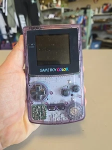 Sistema portátil Nintendo Game Boy color - púrpura atómico probado funcionando CGB-001 - Imagen 1 de 8