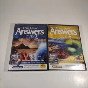 THE NEW ANSWERS DVD 2-PACK 2 3 With Study Guide Included Ken Ham New Sealed - Imagen 1 de 14