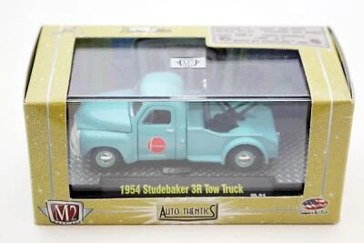 M2 1954 Studebaker 3R Tow Truck 'Blue' Auto-Thentics 2010 MIB - Image 1 of 3