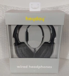 Auriculares intrauditivos con cable heyday™ - Negros - Nuevos - Imagen 1 de 2