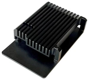 Raspberry Pi 5 Aluminium Armour Schutzhülle, Schwarz - P5LP007 - Zdjęcie 1 z 6