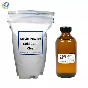 Kit Acrílico Autocurado para Dentistas y Laboratorio Dental Color TRANSPARENTE - Imagen 1 de 7