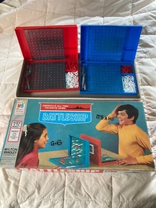 Vintage Battleship Board Game 1971 Milton Bradley 4730 Complete w/ Original Box - Picture 1 of 7