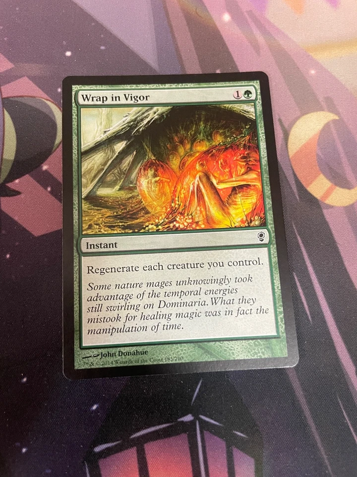 MTG - WRAP IN VIGOR - COMMON - CONSPIRACY - NM - Image 1 of 1