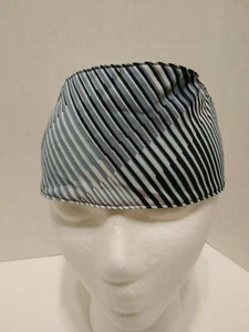 Smartwool Merino Sport Headband Bleached Aqua Plaid Print OSFM 16629-J57 - Picture 1 of 8