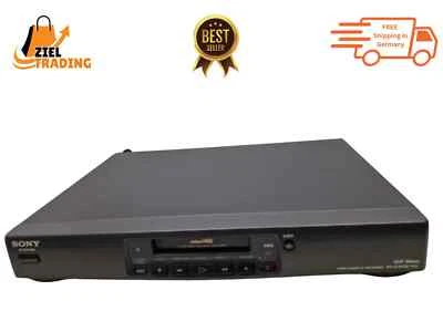 Sony EV-C400E PAL Video8 Hi8 Kassettenrecorder Schwarz VCR Player Retro - Bild 1 von 4