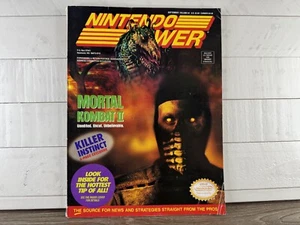 Nintendo Power Magazine Volume 64 Sep 94 Mortal Kombat II w Poster Cards Inserts - Picture 1 of 6