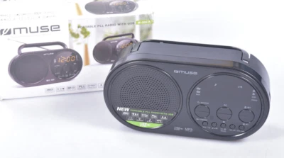 Muse M-088 R Tragbares Radio mit USB MP3 AUX-In Wecker Camping Outdoor - Bild 1 von 4