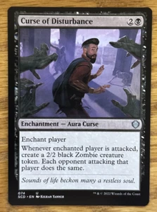 Barajas de Comandante Starter Magic The Gathering, Curse of Disturbance - Imagen 1 de 1