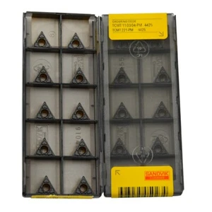 TCMT110304-PM4425 Carbide insert TCMT 221-PM 4425 CNC Lathe Turning Tools 10PCS - Picture 1 of 5