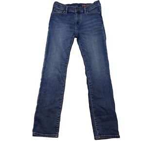 Crewcuts J Crew Boys Stretch Slim Skinny Jeans Size 12 Blue Adjustable Waist