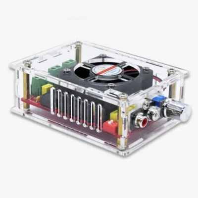 Scheda amplificatore di potenza digitale alta potenza 2*100W DC9-34V TDA7498 con ventola - Immagine 1 di 4