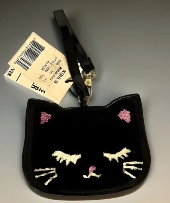 I.D. retráctil Soporte gato negro nuevo con etiquetas Foto 1 de 3