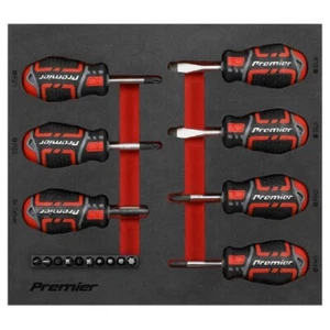 Sealey AK4371 17 Piece GripMAX® Stubby Screwdriver Set - Picture 1 of 7