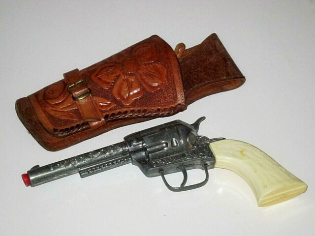 Revolver Arma De Brinquedo Espoleta Reforçado Com 5 Cartela